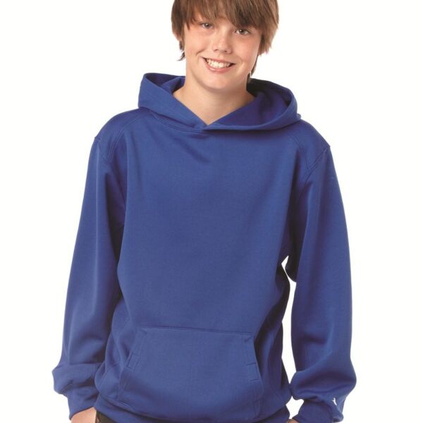 Youth Performance Fleece Hooded Sweatshirt Thumbnail